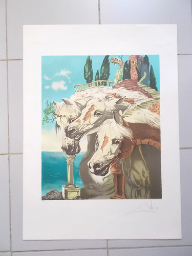 Lithographie salvador dali - lithographie,