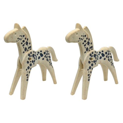 Playmobil chevaux blancs - chevaux,