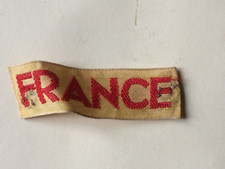 ancien Insigne tissu bande