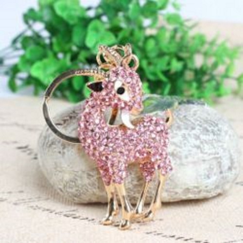 Porte clé mouflon anneau - , +