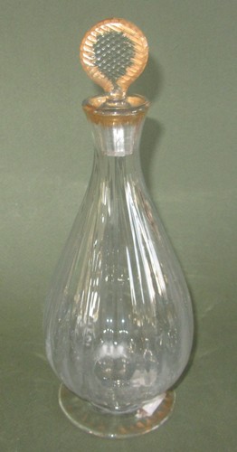 Ancienne carafe daum - ancienne, dorure