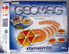 Jeu de construction - GEOMAG Magnetic World - 66 pièces - dès 6 ans