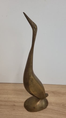 Statuette oiseau héron - statuette, ou