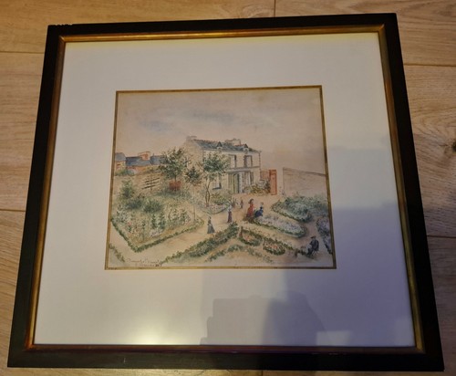 Aquarelle originale datée