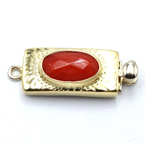 Fermeture pour collier corail - fermeture,