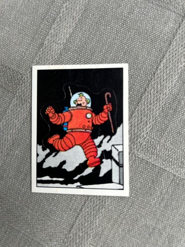 Hergé tintin vignette - tintin, panini