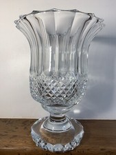 Magnifique Grand Vase Cristal