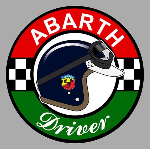 Abarth driver sticker - abarth,
