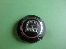 CAPSULE  DE CHAMPAGNE : ETIENNE DANIEL - N°13b Estampée, noir et argent