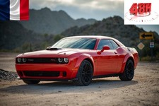 Drapeau publicitaire bannière flag Dodge Challenger 90x150 CM