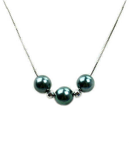 Akoya pearl 18k white - pearl,