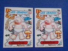 Les Crados série 2/ 2 Cartes