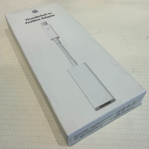 Apple thunderbolt firewire - thunderbolt, to