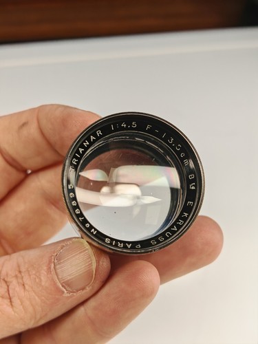 Objectif krauss trianar 135mm - objectif,