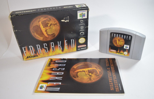 Forsaken nintendo n64 - nintendo, 64