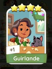 Guirlande / Carte Monopoly 4 Étoiles 🌟 