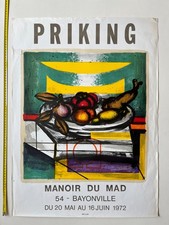Priking mad 1973 lithograph - at,