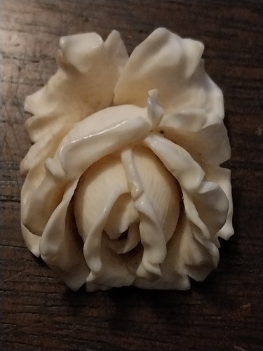 Pendentif ancien rose gutta - ancien, en