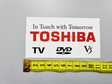 Autocollant Toshiba Tv Dvd