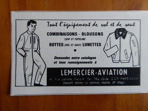 1964 pub lemercier aviation - pub,