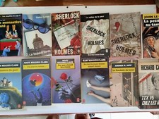 Lot de 12Livres Format Poche ancien/Polar dont un fleuve noir