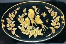 Cadre en loupe de noyer avec