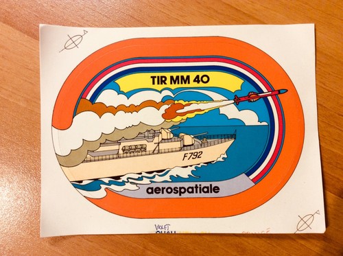 Autocollant aérospatiale tir - aérospatiale,