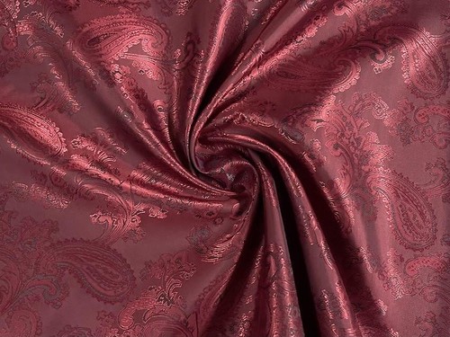 Tissu satin jacquard - en,
