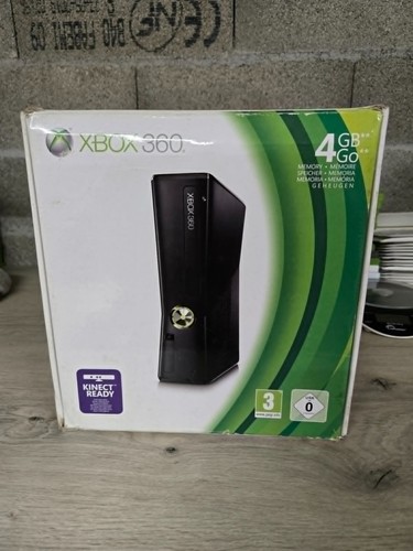 Console xbox 360 slim noir - console,
