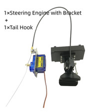 Support de moteur à crochet arrière pour camion télécommandé Tamiya 1/14