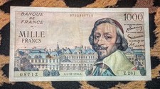 Billet 1000 Francs Richelieu