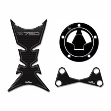 Set Autocollant Moto 3D Résine Compatible Avec Kawasaki Z750 2007-2014