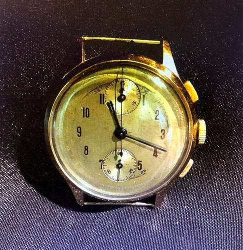 Montre chronographe - chronographe, or