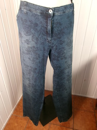 Pantalon jeans coton bleu