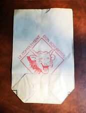 Ancien Sachet Sac En Papier