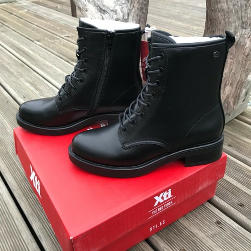 Xti bottine noire taille 38 - bottine,