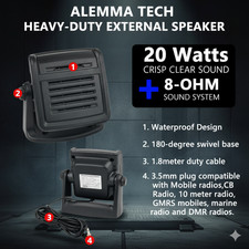 Cb Radio External Speaker For