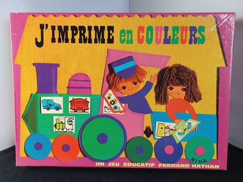🎨Jeu éducatif vintage