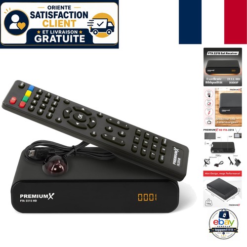 Récepteur satellite hd - récepteur,