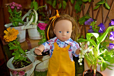 poupee slyvia natterer gotz derriere la tete 91 163 minouche 36 cm