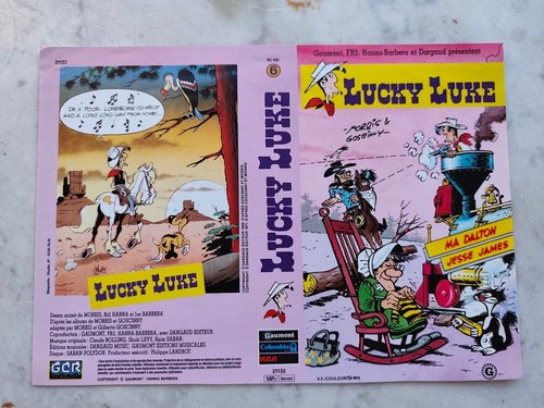 Vhs lucky luke dalton - vhs,