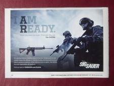 2/2011 PUB SIG SAUER SIG516 ASSAULT RIFLE FUSIL D'ASSAULT ORIGINAL AD