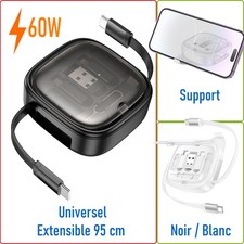 Câble Rétractable pour Apple