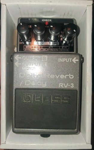 Boss digital reverb delay - digital,