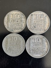 10 francs turin argent 4 pieces