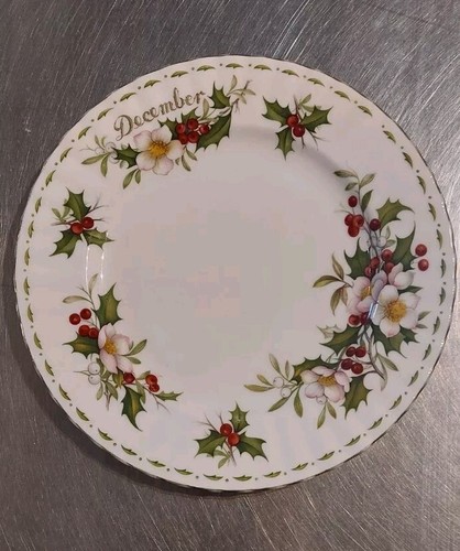 Royal albert decembre assiette - albert,