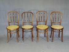 Set de 4 chaises Fischel et Kohn bistrot 1925 no Thonet