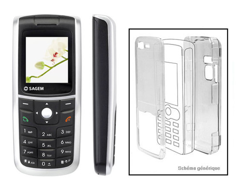 Coque cristal transparente - coque,