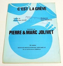 Partition vintage sheet music