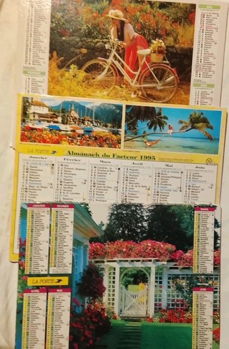 Almanachs ptt 1995 - 6,